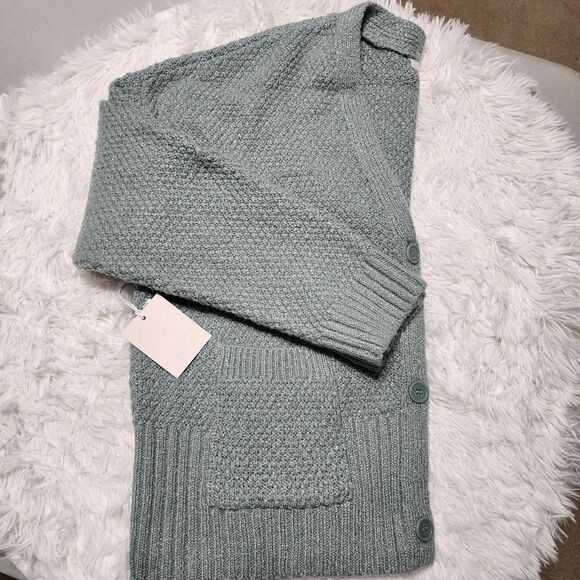 LC Lauren Conrad Shaker Crop Cardigan - Picture 4 of 13